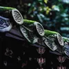 Décorations de jardin Chaîne de drainage en métal Gouttière Chaînes japonaises pour gouttières Eau Décor domestique Style japonais