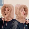 Bandanas Entegre Kayak Sıcak Kalın Soğuk Dönem Dağcılığı Rüzgar Yalıtımlı Kadın Kızlar Yumuşak Kış Şapkası Hearwear Eşarp Spor Yürüyüşü