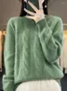 Women's Sweaters Women Winter Sweater Merino Wool Thick Warm O-Neck Oversize Pullover Twist Long Sleeve Loose Cashmere Knitwear Casual Cloth