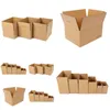 Pudełka na pakowanie hurtowni pudełka kwadratowy prostokątny rotacja połowy wysokości papier ruchowy upuszczenie dostawy biur