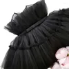 Flickaklänningar Little Girls Tutu Dress Kids Birthday Party Ball Gown Formell Evening Cocktail Pageant Baby Solid ärmlös sommar