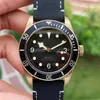 U1 AAA Black Bay Watch Watch Ceramic Bezel Szwajcarski zegarek Brązowy Automatyczna mechaniczna szafir Sapphire Luminous Geneve zegarek Męski Zegarek T626