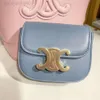 Projektantka Celina Bag Triomphe Triomphe Mini jedno ramię Crossbody Mała kwadratowa torba Junior High Grade Wallet Torba żeńska mini słuchawki czerwona torba