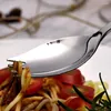 Dinnerware Sets 6 Dessert Spoons Cake Stainless Steel Noodles Long Handle Salad For Home Shop Coffee