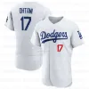 Dodgers 17 Shohei Ohtani 2024 Maillots Freddie Freeman Mookie Betts Clayton Kershaw Martinez Taylor Julio Urias Muncy Thompson Enrique Hernandez