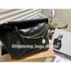 Garbage Outdoor Frauen Klassische Kuhläden einkauft Top -Tasche Silber Gold Hardware Münz Leder Luxus Design großer Kapazität