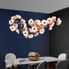 Pendants lampes modernes Luxury Luxury Chandelier d'éclairage plafonnier Plafonnement LED LED Chandeliers pour l'intérieur vivant