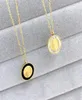 Collier à breloques pour hommes et femmes, petit pendentif, design de bijoux, chaîne en acier inoxydable, anneau hip hop8148424