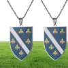 Roestvrij staal Bosnië en Herzegovina hanger kettingen voor vrouwen Bosna I Hercegovina keten sieraden5826149