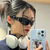 Y2K Millennium Spicy Girl zonnebril Instagram populaire outdoor concave stijl zonnebril trendy zonnebril 1214 1214