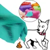 5/10 Rolls Printing Dog Poop Bag Pet Poop Bags Dog Cat Waste Pick Up Clean Bag For Puppy Dogs Random Color Outdoor Pet Supplies