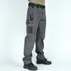 Conjuntos de treino tático masculino com capuz ao ar livre múltiplos bolsos resistente ao desgaste jaquetas de combate militar calças de carga ternos masculino primavera outono