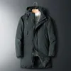 男性Sジャケットの厚いパーカーコート特大6xl 7xl 8xl 2023ブランド暖かい冬のブラックブルーレッドパッド入りジャケット231212