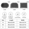 카펫 슈퍼 흡수성 샤워 목욕 매트 욕실 안티 슬립 카펫 깔개 간단한 주방 입구 소프트 도어 욕조 사이드 홈 장식 231211