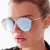 Ny 2019 Fashion Blaze Solglasögon Män Kvinnor Brand Designers Eyewear Round Sun Glasses Band 35B1 Manlig kvinna med Box Case237Z