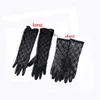 women long Lace Bride Bridal Wedding Gloves Crystals Wedding Accessories five Fingerless Wrist Leng no box221Y