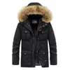 Herenjassen Winter Warm Verdikt Fleecejack Heren Parka's 2023 Casual Mode Militaire Tactische Kapmantel Mannelijke Outdoor Winddicht 231212