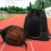 Outdoor-Taschen 5 Farben Kordelzug Basketball Rucksack Netztasche Fußball Fußball Volleyball Ball Aufbewahrungstaschen Outdoor-Sport Reisen Fitnessstudio Yoga 231212