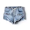 Женские шорты BabYoung, женские свободные джинсовые шорты со средней талией и хлопковыми карманами на шнуровке Fiess, короткие джинсы