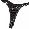 Soutien-gorge Set Sexy Wetlook Cuir Soutien-gorge Érotique Porno Slip Sous-Vêtements Brevets Doux Brillant Latex Bikini Ceinture Réglable 231211