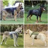 Coleiras para cães Trelas Táticas Arnês para cães com alça e trela para cães Acessórios militares para cães de caminhada para cães médios e grandes Arnês para filhotes 231212