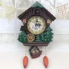 Huis Vorm Wandklok Koekoek Vintage Vogel Bel Timer Woonkamer Slinger Ambachten Art Horloge Home Decor 1PC 210913322U