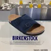 Birknstocks Pantofole da sandalo Sandali da uomo e da donna Classiche da esterno antiscivolo Pantofole da indossare esterne Sandali americani neutri Pantofola da spiaggia in sughero di Zurigo HBLR