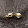 Moda pequenos brincos de pérola designer para mulheres homens luxo jóias hoop brinco retro c anéis de orelha noivado parafuso prisioneiro csd2312123