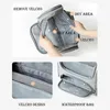 Cosmetic Bags Cases Waterproof Men Hanging Bag Travel Organizer Makeup for Women Necessaries Make Up Case Wet and Dry Wash Toiletry 231212