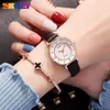 Skmei Kadınlar Moda Kuvars Kadınları İzliyor STANRY DIAMAM BAYSELLER SU YAPMAK DERİ DERİ BANDLAR HORLOGES VROUWEN 1330242Y