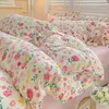 Bedding sets Strawberry Duvet Cover Double Bed edredom casal Breathable Quilt for Home 150x200 Comforter Covers Pillowcase Need Order 231211