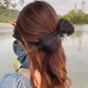 Korean Elegant Hairpins Mesh Bow Hair Claws Women Girls Yarn Ribbon Hair Clip Organza Printed Hair Accessories