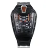 Zegarek trujący samochód sportowy koncepcja wyścigowa w stylu mechanicznym sześciocylindrowy element silnika Creative Watch Watch Męski trend F322E