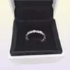 Rings Forever More Clear Cz Band Authentic 925 Sterling Silver Fits European Style Jewelry Andy Jewel 190897CZ5962461