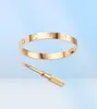 Fashion Luxury Vis Bangle Bracelet Designer Bracelets For Women Man Love Braclet Titanium Steel Charms Bijoux de tournevis 3COLO4918929