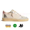 Goldenss av högsta kvalitet Goosess Crackle Leather Nappa Luxury Italy Ball Star Sneakers Designer Casual Shoes Handmade Timeless Sneaker Slut aldrig drömma tränare