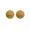 Stud Oorbellen Bettyue Klassieke Ronde Vorm Oorbel Goud Kleur Elegante Sieraden Voor Vrouwen Banket Mode Dress-Up Fancy Gift