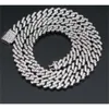 Collier en argent Sterling 925 pour hommes, Style Punk Hip Hop, fête Rock, Moissanite, magnifique chaîne à maillons cubains, cadeau pour petit ami