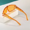 Zintegrowane okulary przeciwsłoneczne dla dużych ramek Online Online czerwone te same okulary przeciwsłoneczne moda damska koreańskie okulary przeciwsłoneczne 1214