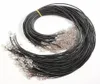 45cm 60 cm Negro 15 mm 20 mm Cerras de cezera de cera de cera para collar de cables Camisetas de joyería Cordos de colgante Acc85449908069562