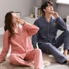 Pijamas masculinos tamanho grande 3xl 4xl três camadas de algodão de ar respirável homewear para casais mulheres e homens combinando pijamas conjunto mujer hombre