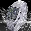 Wristwatches Stand Out With Digital Analog Perfect For Casual And Business Attire This Watch Has A Display Elegant Design