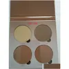 Bronzers Highlighters Maquiagem Beauty Palette Professional 6 färger Bronzers Highlighers Concealer Camouflage Makeup Face Primer A Dhgex