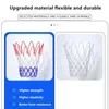 Balls PU portable basketball net frame indoor and outdoor removable professional basketball net portable net basketball accessories 231212