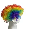 Cosplay Wigs 2023 New Funny Joker Wig Explosive Head Clown Fan Party Halloween Ball Party Dressing Supplies Holiday Colorful Wig HeadwearL240124