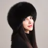 Berretti 2023 Donne di Inverno Cappello di Pelliccia Soffice Sovietico Femminile All'aperto Berretto Caldo Cappelli da Neve 5 Code Reale Bomber Freddo