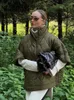 Nlzgmsj Dames Winterparka Dames Casual Halve mouwen Hoge halsjassen Vrouwelijke dikke zak Warme jas Vrouwelijke tops 231212