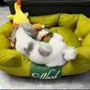 kennels pens Taffeta soft two sided pet cat and dog mattress House sofa Kennel Soft warm bed blanket accessories small kennel 231212