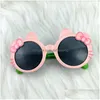 Gafas de sol Dibujos animados Niños Niños Pequeños Sun Shade Goggles Niños Niñas Uv Cool Kawaii Summer Essentials Dhs Drop Entrega Bebé Maternidad Acceso Dh0Lu