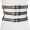 Riemen Metallic Body Taille Riem Mode Zwart Verstelbare Strappy Accessoires Sieraden voor vrouwen en meisjes